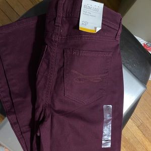 $10-Brand new with tags size 2p maroon Style&co